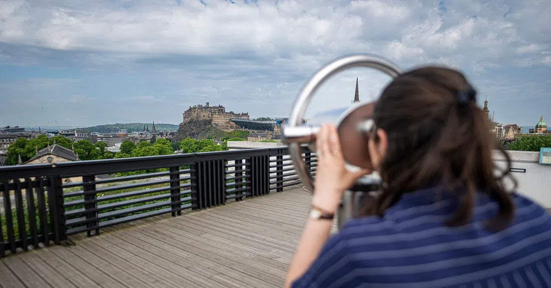 National Museum of Scotland Roof Terrace, Edinburgh