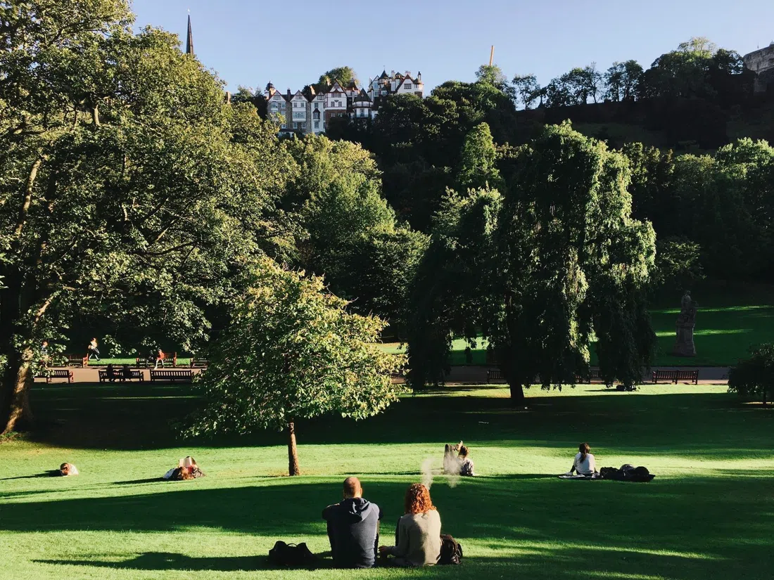 West Princes Street Gardens, Edinburgh