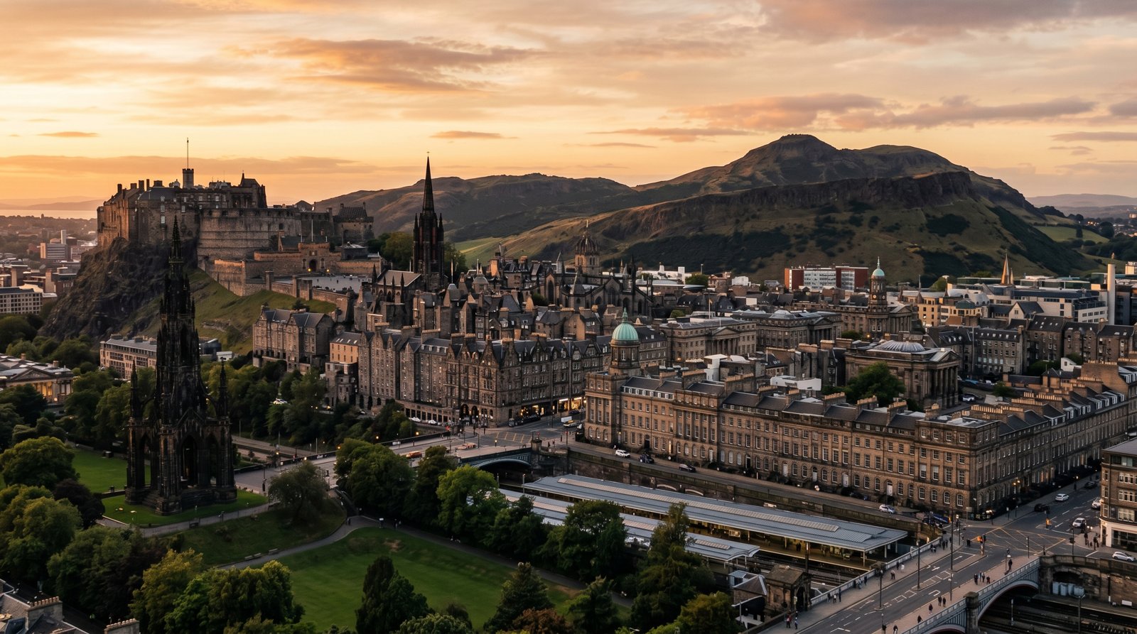 Edinburgh City Break website preview