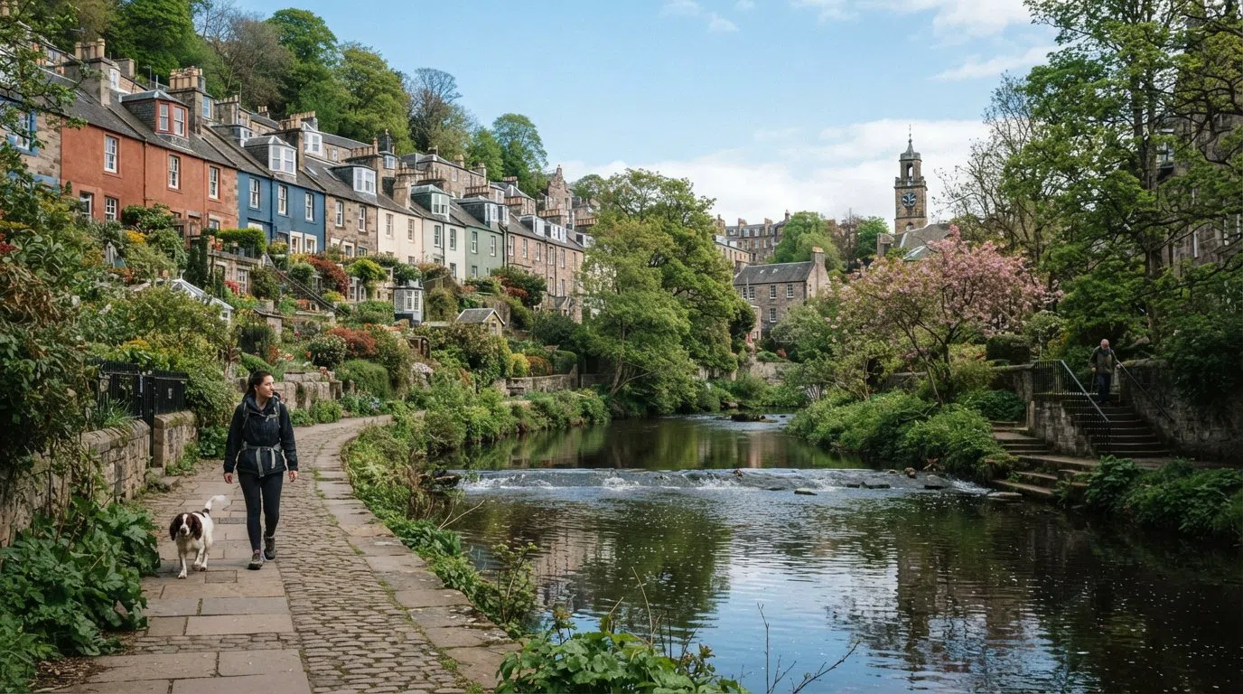 Stockbridge, Édimbourg : le village qui garde sa propre horloge