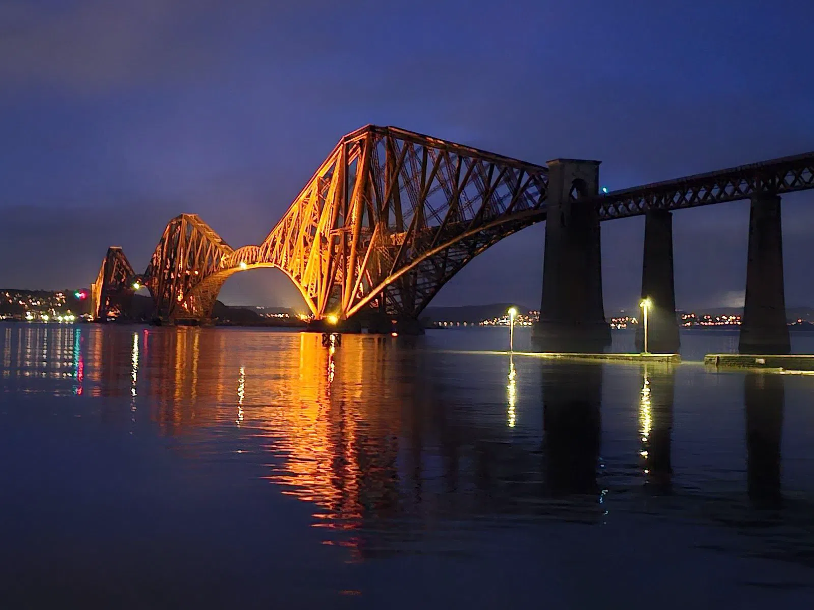 The Forth Bridge (UNESCO World Heritage rail bridge), Edinburgh